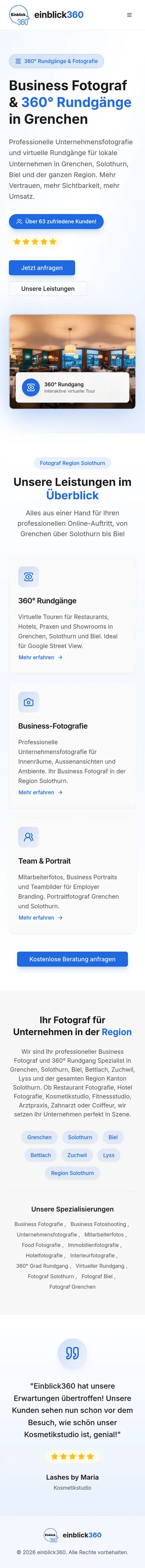 Handy-Ansicht von Einblick360